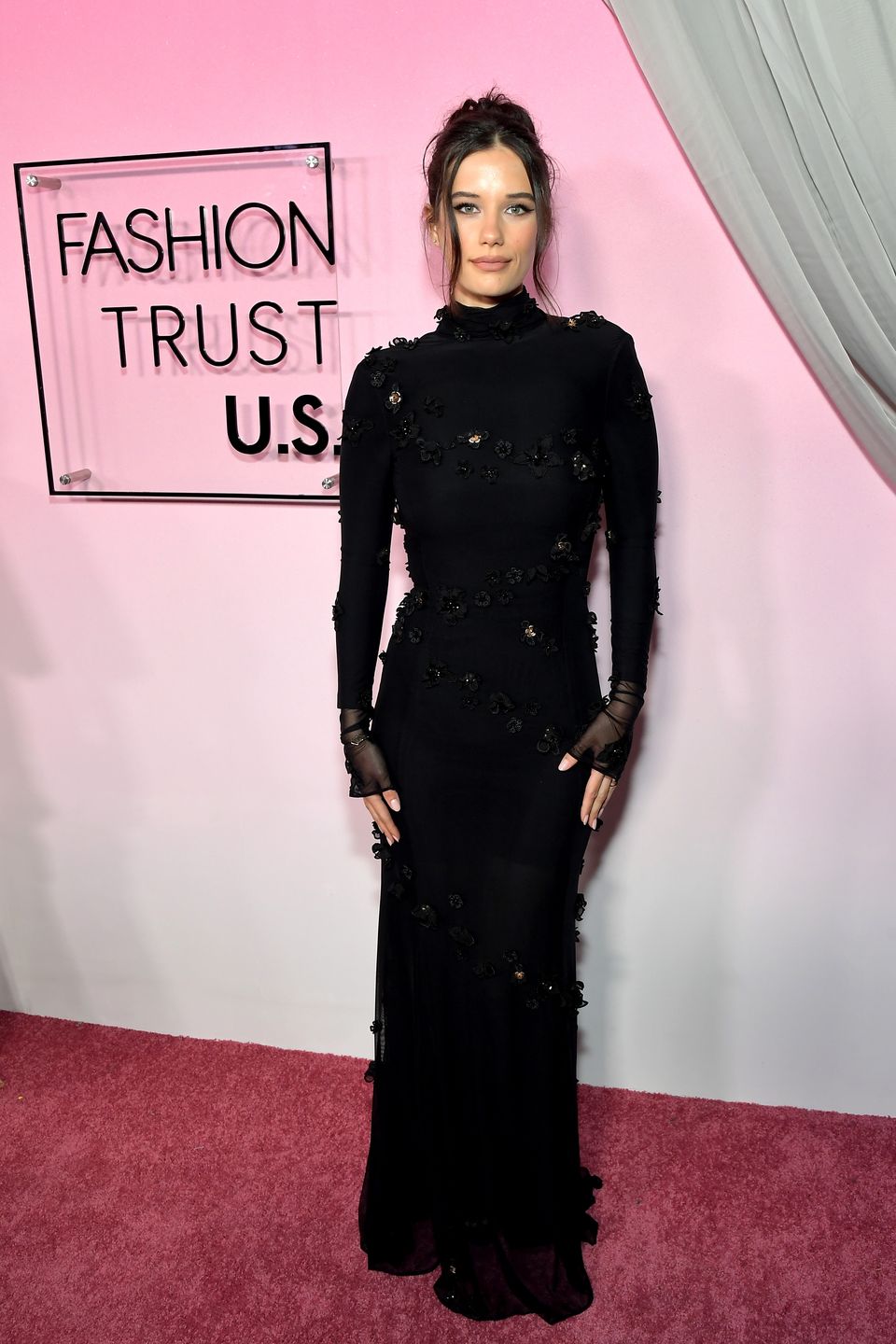 LOS ANGELES, CALIFORNIA - APRIL 08: Ella Bleu Travolta attends the Fashion Trust U.S 2026 Awards at Nya Studios on April 08, 2026 in Los Angeles, California. (Photo by Charley Gallay/Getty Images)