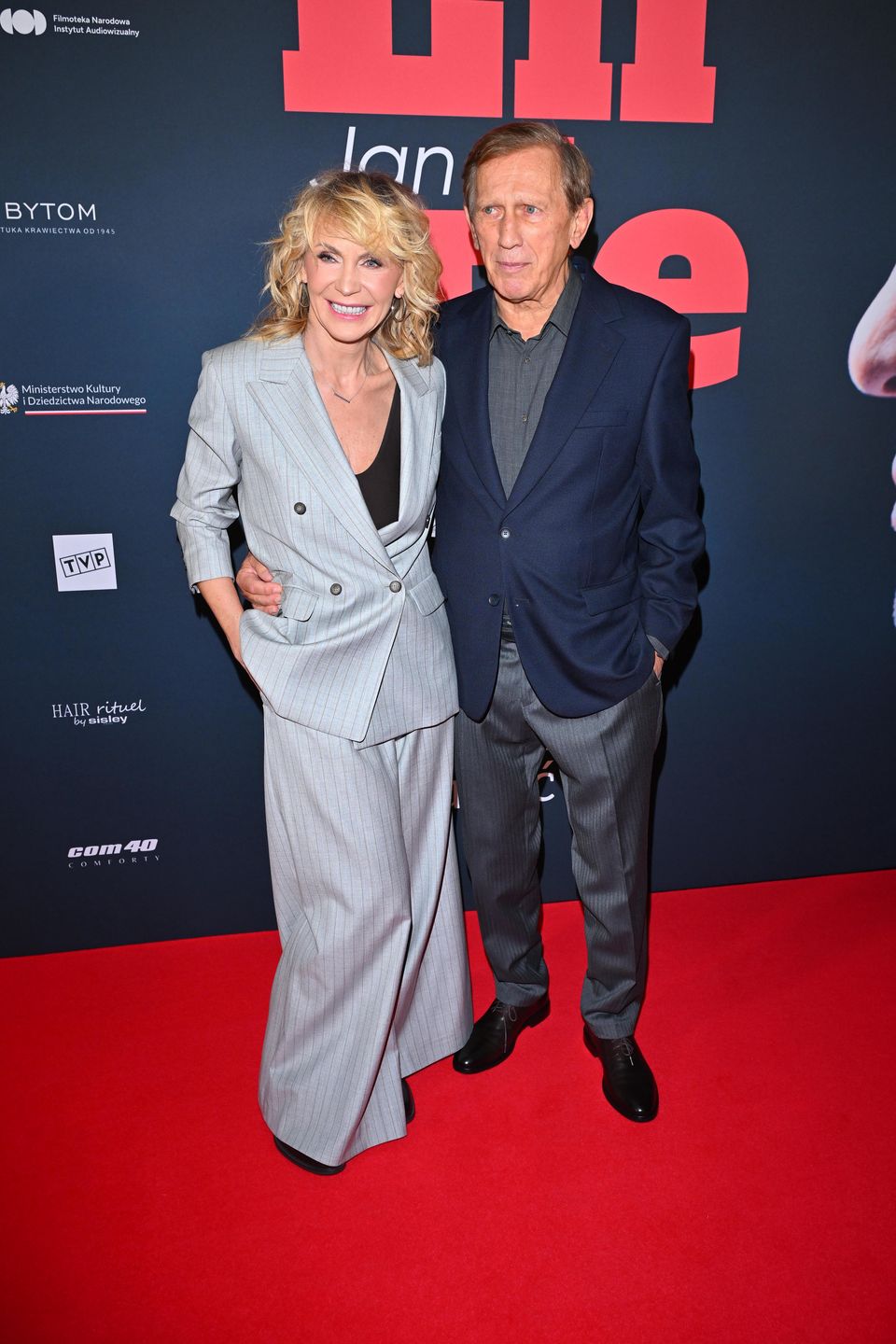 Jan Englert i Beata Ścibakówna