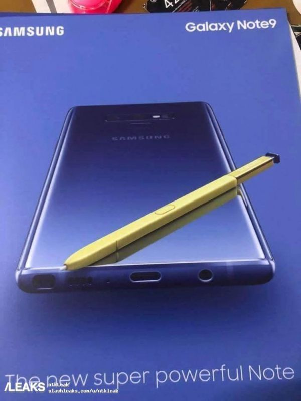 Samsung Galaxy Note 9 z nowym S Pen