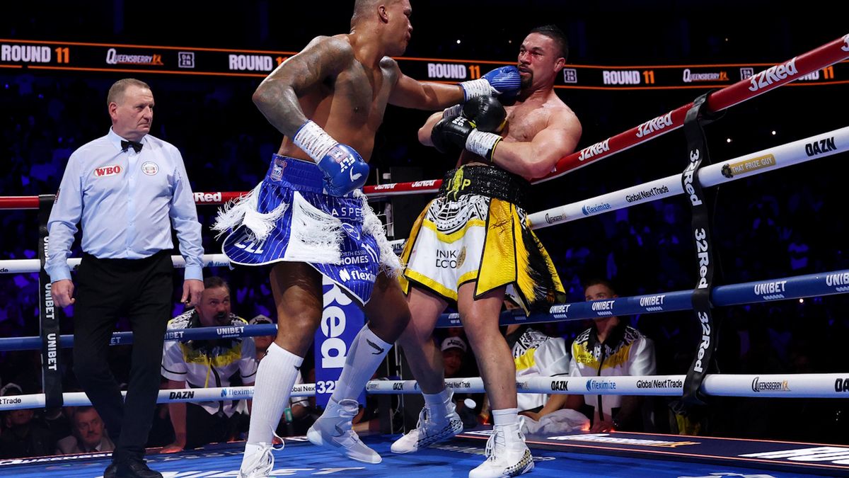 Getty Images / Na zdjęciu: Fabio Wardley wygrywa z Josephem Parkerem