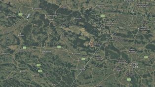 Dron spadł na Podkarpaciu. Niepokojące zdjęcia z Lubaczowa