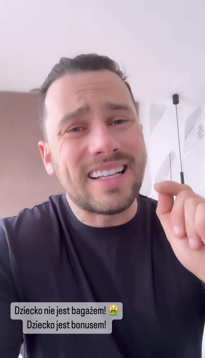 Grzegorz Collins pomstuje na hejterkę, która nazwała córkę Sylwii Bomby "bagażem"