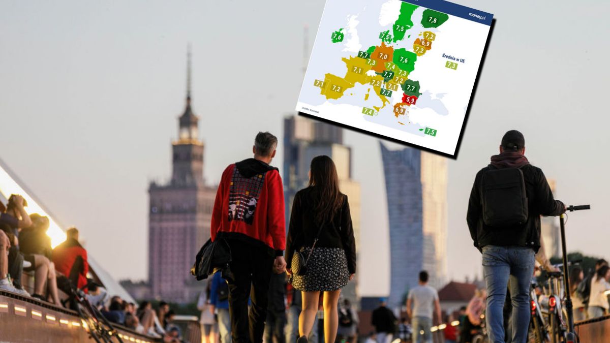 Szczególnie wysoki poziom zadowolenia z życia deklarują w Polsce