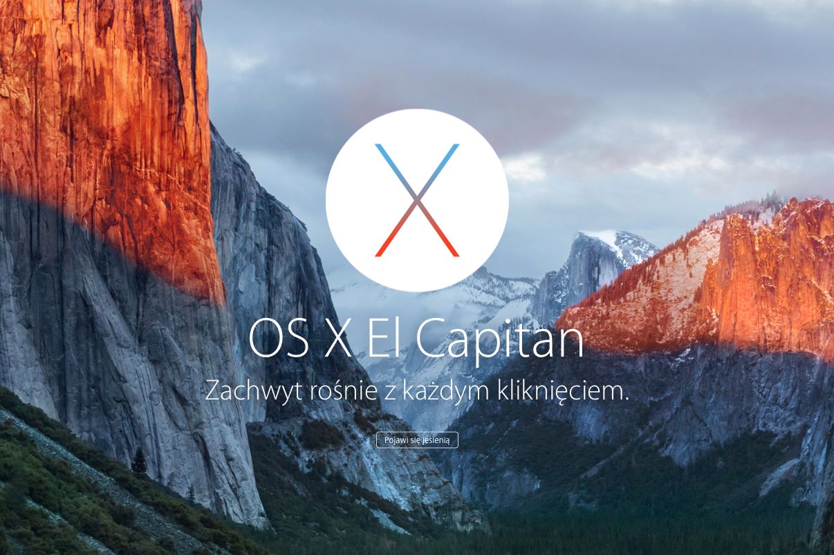 OS X El Capitan na ostatniej prostej