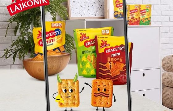 Lajkonik z kampanią „CRUSHymy na punkcie Krakersów Mini”