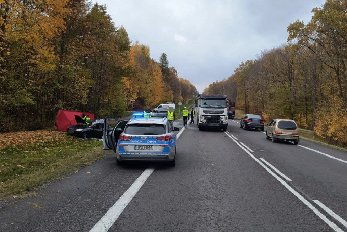 Policja Chełm kieruje ruch na objazdy