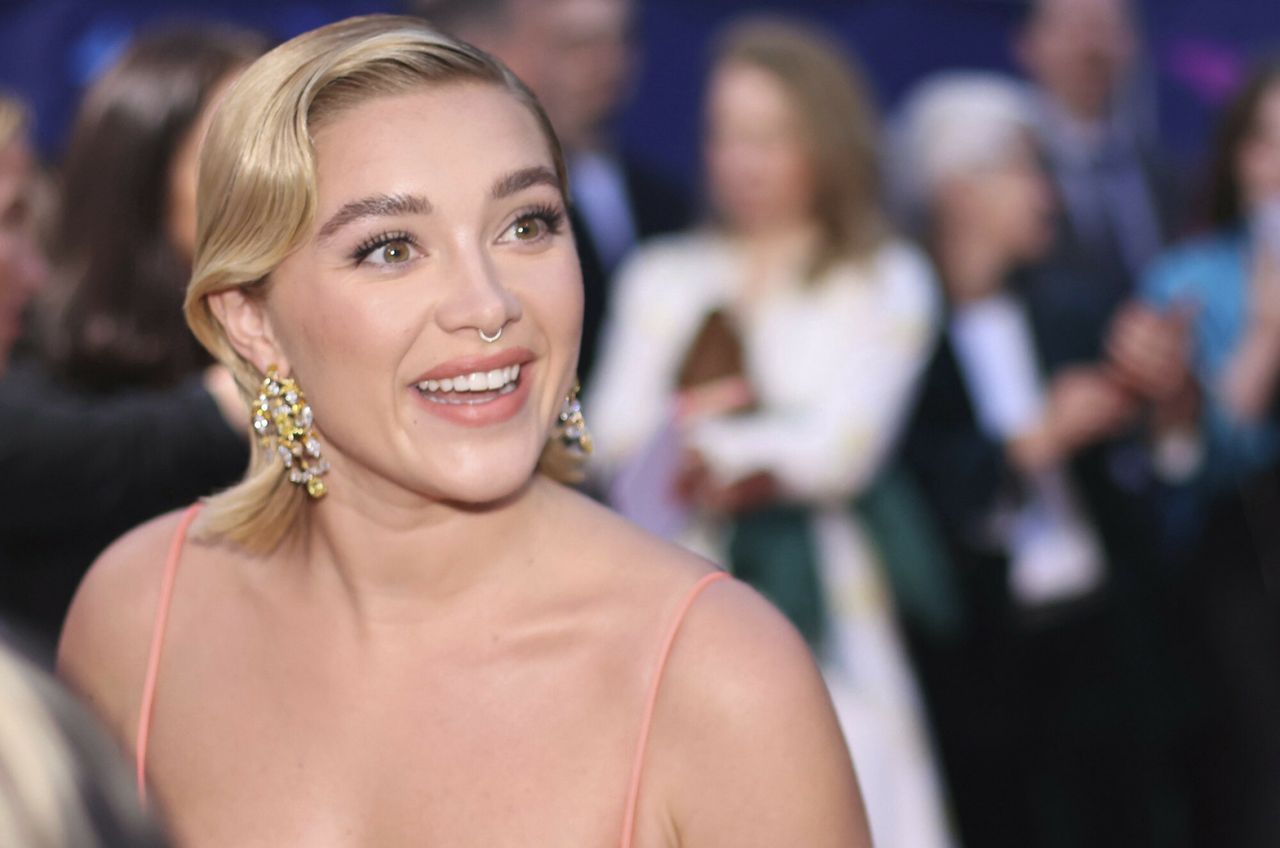 Florence Pugh na 66. Festiwalu Filmowym w Londynie