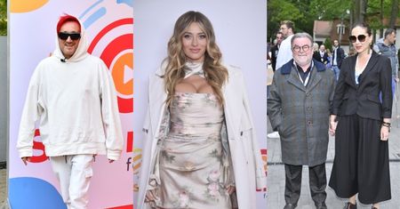 Polsat SuperHit Festiwal. Tłum gwiazd melduje się na ściance: Marcelina Zawadzka, Edward Miszczak z żoną i inni (ZDJĘCIA)