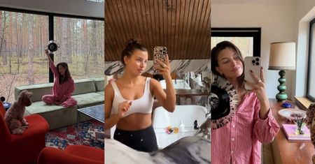 Julia Wieniawa chwali się wnętrzami LEŚNEJ CHATY. "Czuję się, jakbym żyła w Pintereście". Powiało luksusem? (ZDJĘCIA)