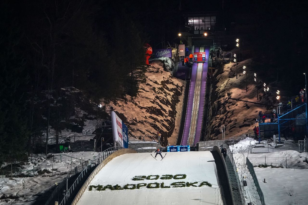 Zakopane. Puchar Swiata w Skokach Narciarskich na Wielkiej Krokwi. Konkurs drużynowy