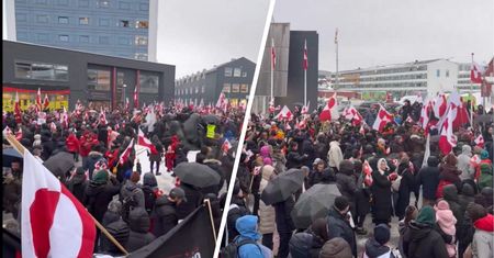 Nuuk wyszło na ulice. Protest na Grenlandii