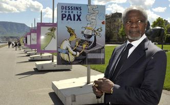 Wojna w Syrii - plan Annana wdrażany