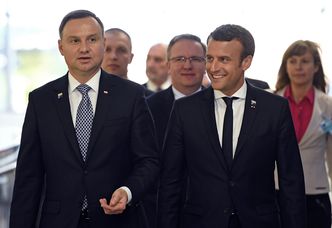 Andrzej Duda "zaprzyjaźnia" się z Emanuelem Macronem w Brukseli (ZDJĘCIA)