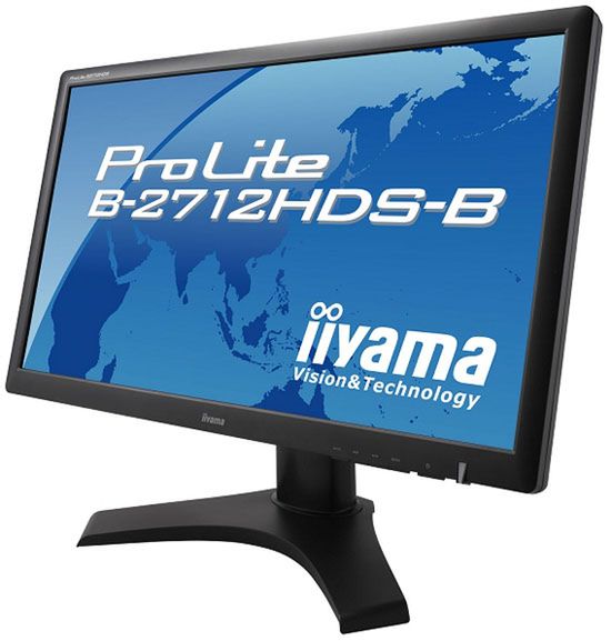 Dwa monitory iiyama 27" Full HD