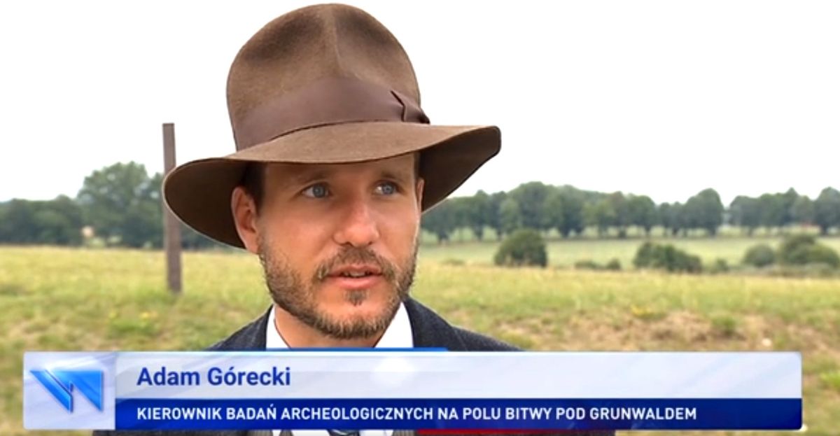 Archeolog z "Wiadmości" TVP podbił serca widzów