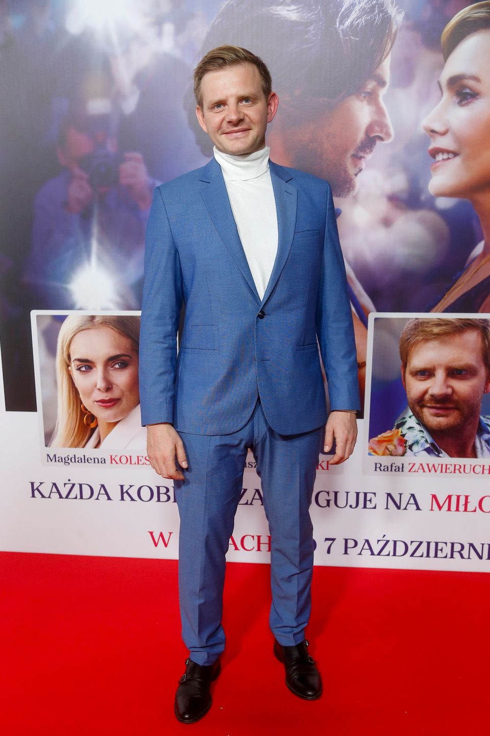 Rafał Zawierucha - premiera filmu  Miłość na pierwszą stronę