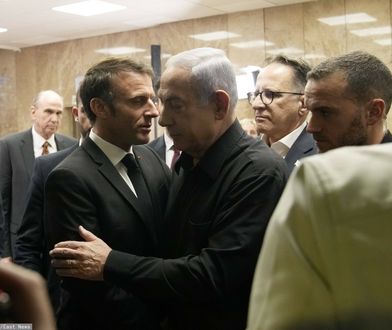 Netanjahu oburzony wezwaniem Macrona do zaprzestania bombardowań. Zdecydowana reakcja