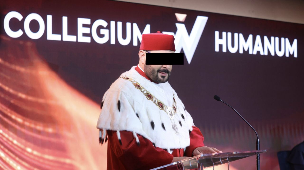 "Kompletny chaos" na Collegium Humanum. Studenci pod ścianą żądają pieniędzy