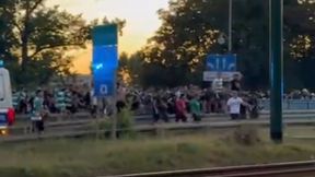 Zamieszki w Chorzowie. Doszło do starcia kibiców