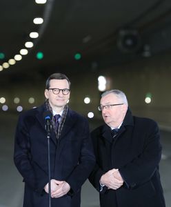 Tunel Południowej Obwodnicy Warszawy otwarty. Premier Morawiecki zabrał głos