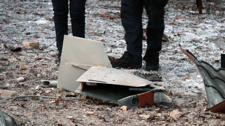 14 grudnia 2022. Kijów zaatakowany rosyjskimi dronami