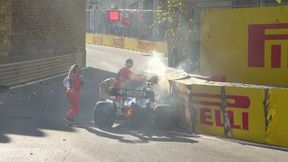 F1: Grand Prix Azerbejdżanu. Samochód Roberta Kubicy nie jest jeszcze gotowy. Prace w garażu trwają (foto)