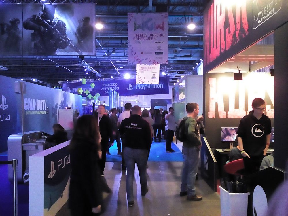 Warsaw Games Week 2016 od strony zwiedzającego
