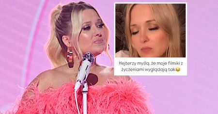 Gosia Andrzejewicz oburzyła nagrywaniem życzeń za pieniądze. Teraz rozprawia się z zarzutami