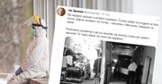 Koronawirus. Mocne zdjęcie: "trzeba czekać na przyjęcie aż ktoś umrze"