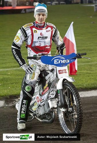 Grzegorz Zengota podczas Polish Speedway Battle w Lublinie