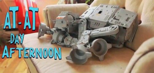 AT-AT niczym piesek - marzenie każdego Star Wars geeka [short] 1