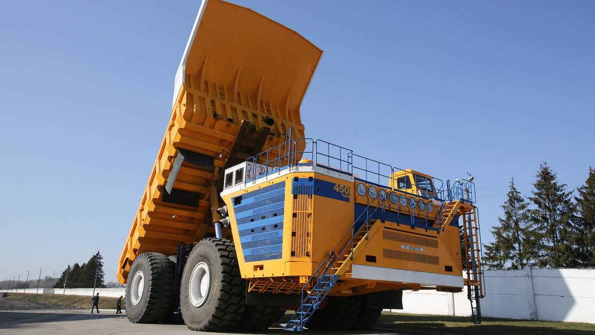 Największa wywrotka świata nie pochodzi ani z Rosji, ani z USA, lecz z Białorusi.