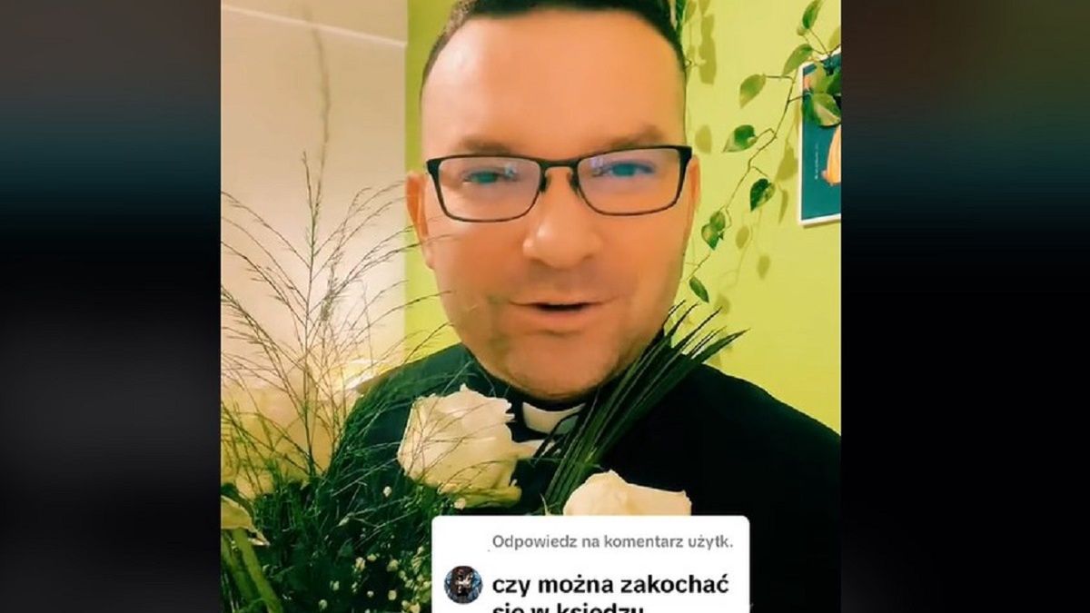 Ksiądz Piotr Jarosiewicz mówi, czy można się zakochać w duchownym. 