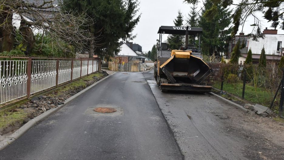 Remont ulicy Gołębickiej w Sandomierzu