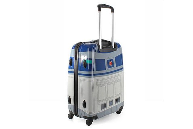 Walizka R2-D2 - oryginalny gadżet na lotnisko