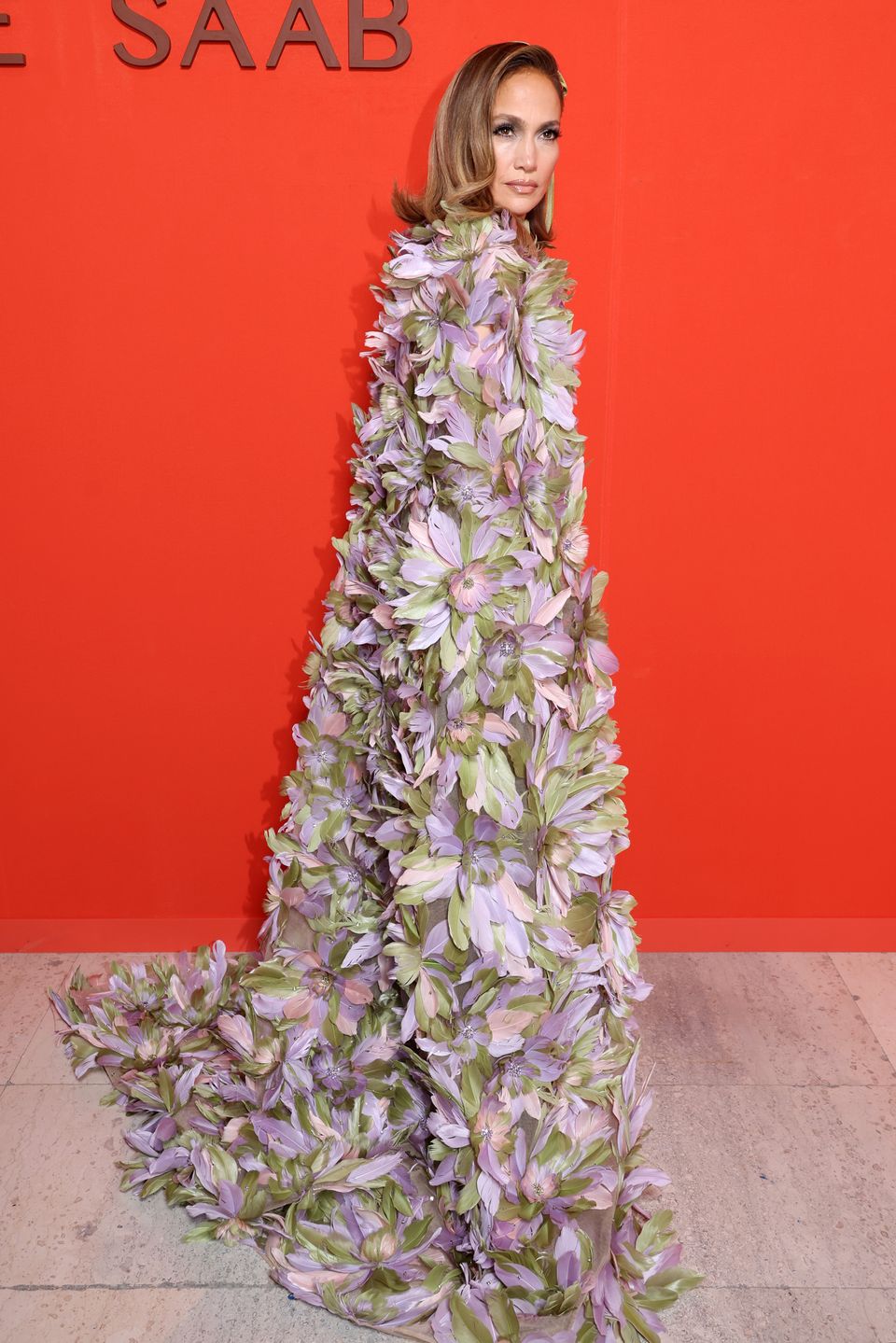 Jennifer Lopez na Paryskim Tygodniu Mody