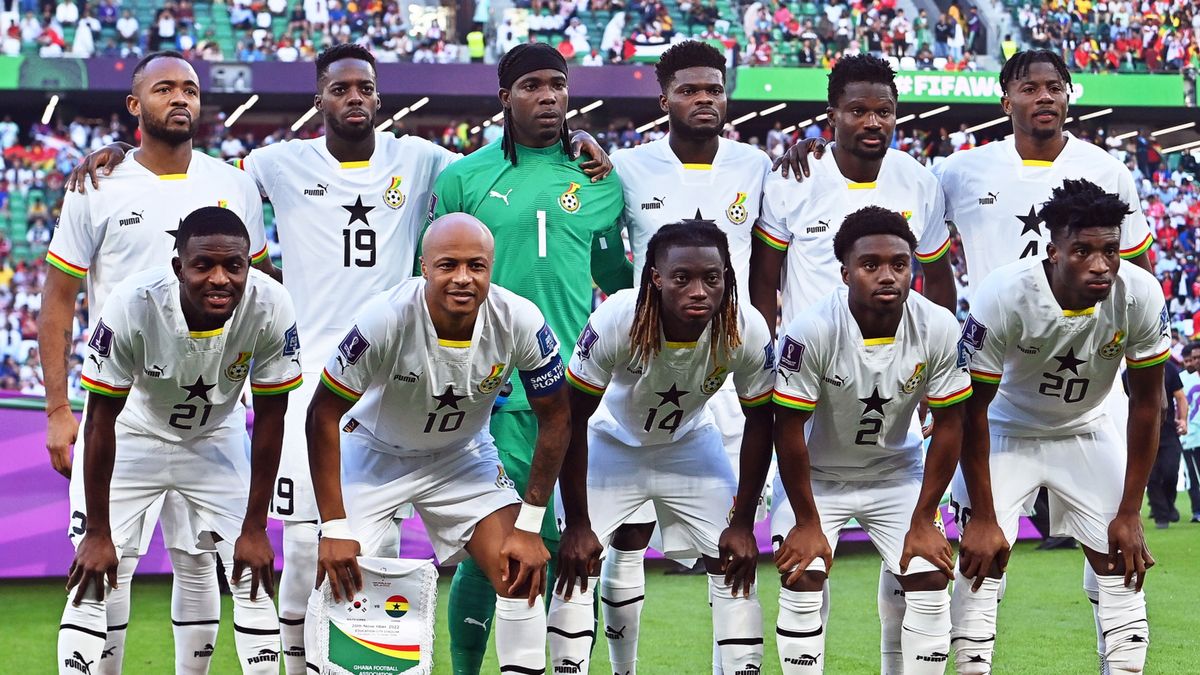 piłkarze reprezentacji Ghany