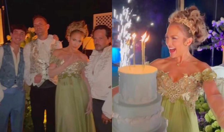 Jennifer Lopez pokazała kulisy imprezy urodzinowej 