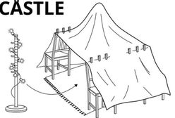 Ikea opublikowała instrukcję, jak zbudować "bazę" dla znudzonego dziecka. To pomoże wielu rodzicom