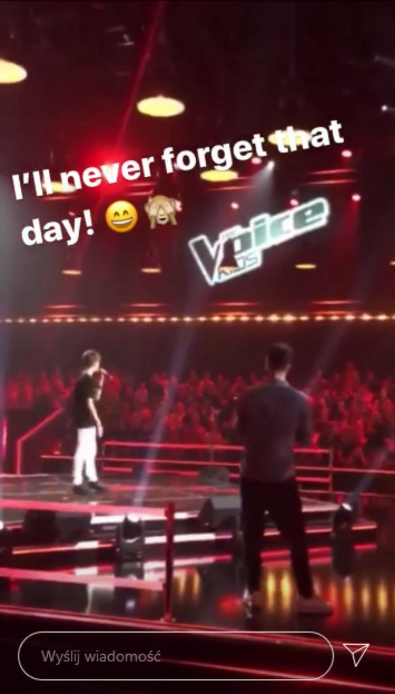 Syn Moniki Zamachowskiej wystąpił na scenie "The Voice Kids"