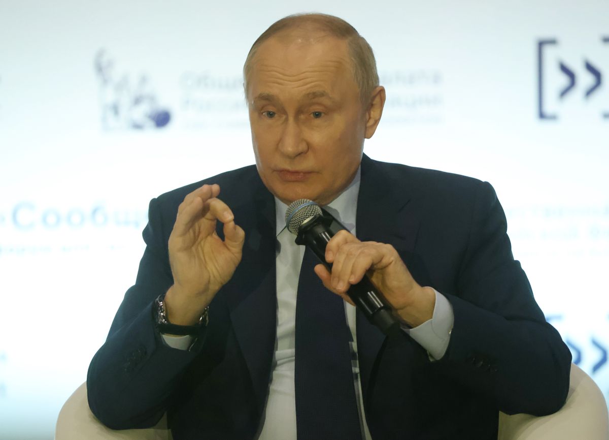 Rosyjski prezydent Władimir Putin