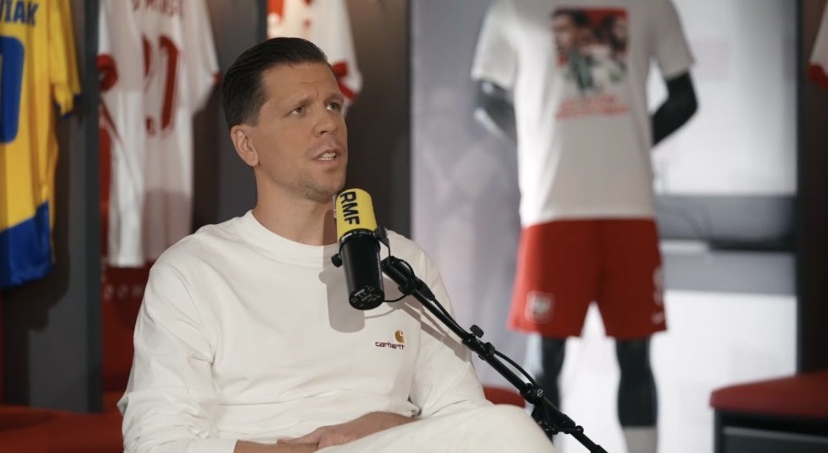 Wojciech Szczęsny podczas rozmowy 