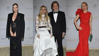 Wystrojone gwiazdy brylują na Balu Fundacji TVN: Magdalena Boczarska, Monika Olejnik z partnerem, Katarzyna Warnke (ZDJĘCIA)