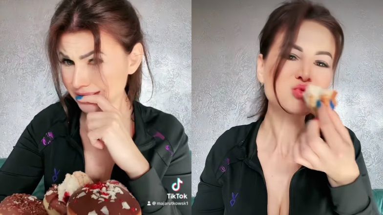 Maja Rutkowski powraca, by zaprezentować pączki i dekolt