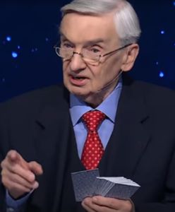 Trzyma dystans. Uczestnik teleturnieju "Jeden z dziesięciu" ujawnił, jaki jest Tadeusz Sznuk