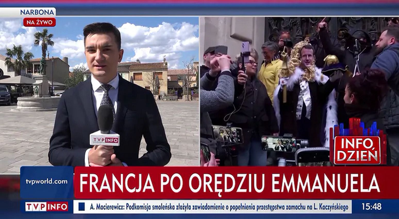 Wpadka goniła wpadkę. Tym razem paskowy z TVP Info bardzo się popisali