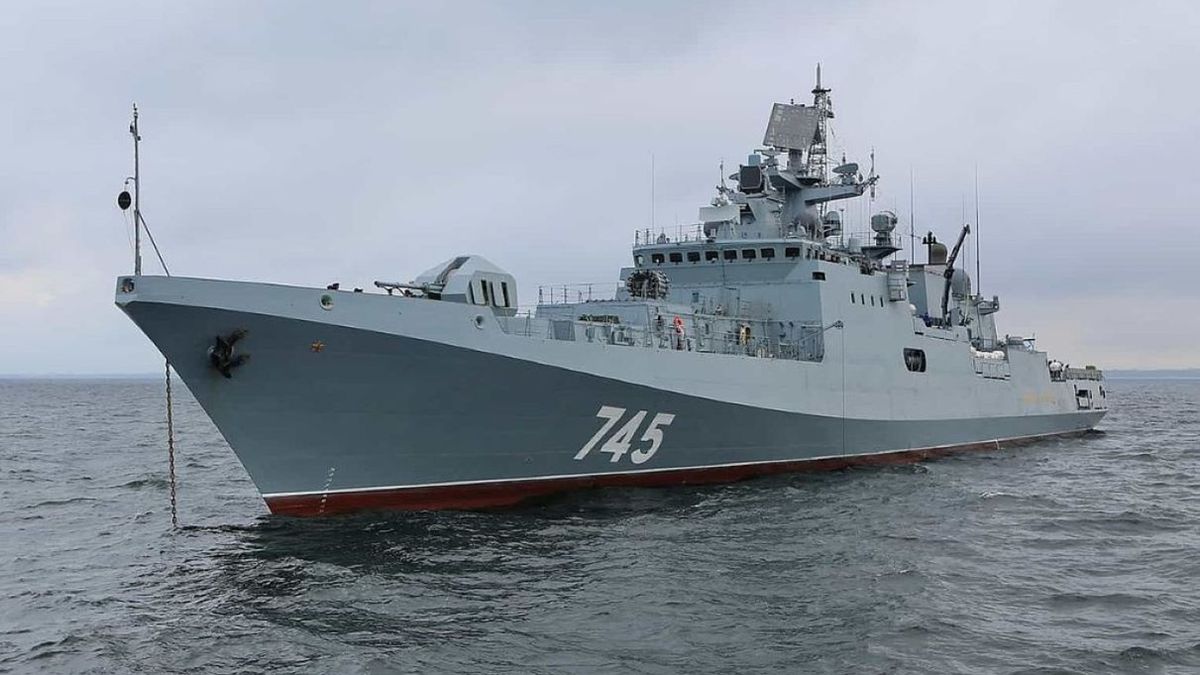 W pobliżu Wyspy Węży płonie rosyjski okręt - podają ukraińskie media 