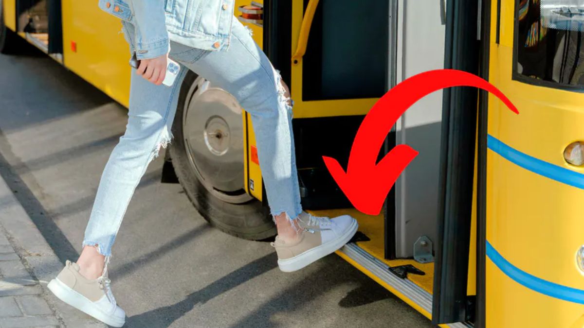 Żółte pola w autobusach spełniają określoną funkcję