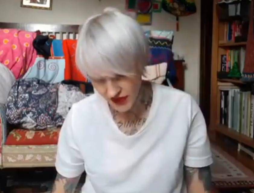 Agnieszka Chylińska ma siwe włosy