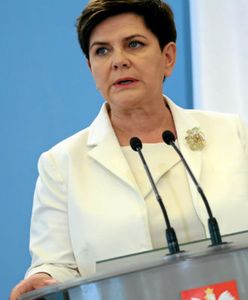 Premier Beata Szydło na spotkaniu z protestującymi przedstawicielkami NSZZ "S"